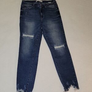 Kancan Jeans‎ Distressed Skinny Woman's 9/28 Grunge